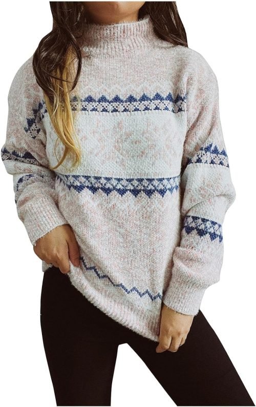 Women Knitwear Sweaters Thickened Long Sleeved Knitted Fall Winter Fashion 2023 Pullover Padded Lounge Crewneck Tops