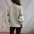 Women Knitwear Sweaters Thickened Long Sleeved Knitted Fall Winter Fashion 2023 Pullover Padded Lounge Crewneck Tops