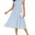 Solid Color Shirred Midi Dress, Elegant Flutter Sleeve Ruffle Hem Dress For Spring & Summer, Women's Clothing