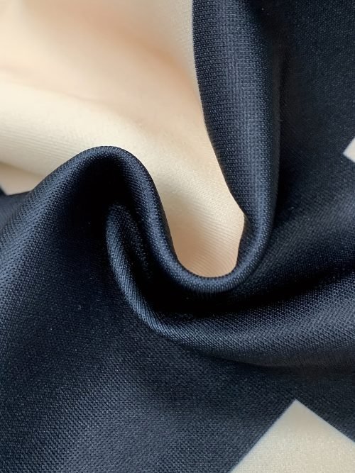 Business Casual Geo Print Two-piece Set, Notched Collar Tie-waist Blazer & Wide Leg Pants Outfits, Women's Clothing