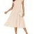 Solid Color Shirred Midi Dress, Elegant Flutter Sleeve Ruffle Hem Dress For Spring & Summer, Women's Clothing