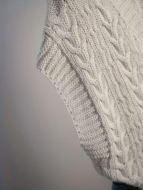 Twist V Neck Crop Sweater Vest, Casual Cap Sleeve Solid Color Sweater For Spring & Summer, Women's Clothing