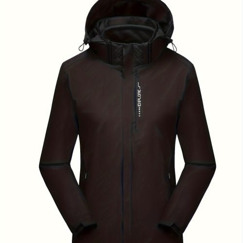 Women's 3-in-1 Outdoor Jacket - Waterproof, Windproof Hard Shell & Fleece Thermal Inner Jacket For Ultimate Warmth & Protection